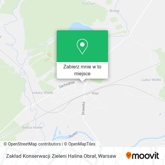 Mapa Zakład Konserwacji Zieleni Halina Obrał