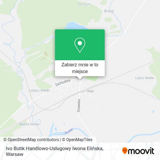 Mapa Ivo Butik Handlowo-Usługowy Iwona Elińska