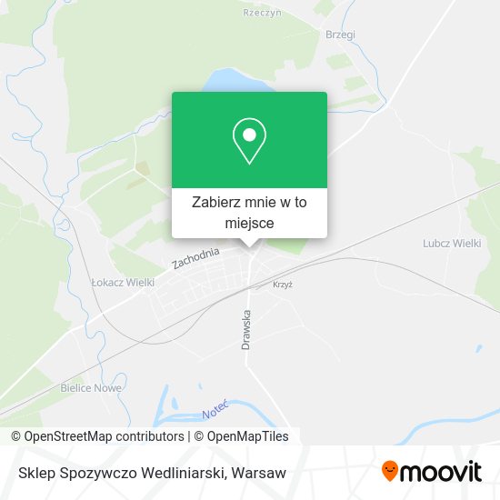 Mapa Sklep Spozywczo Wedliniarski