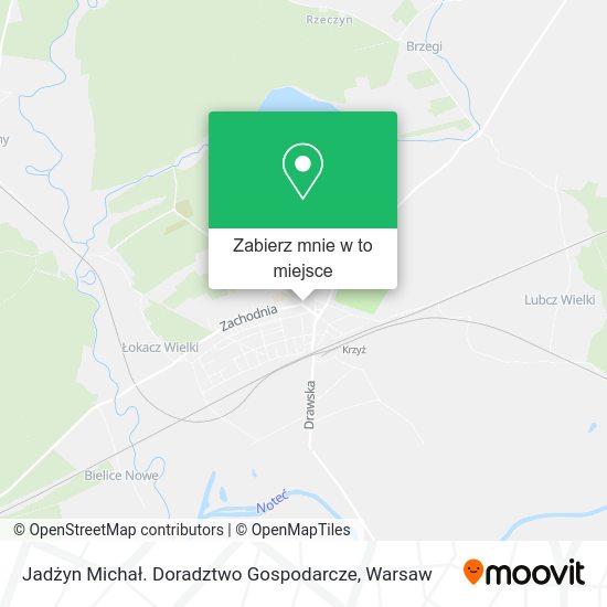 Mapa Jadżyn Michał. Doradztwo Gospodarcze