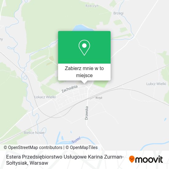 Mapa Estera Przedsiębiorstwo Usługowe Karina Zurman-Sołtysiak