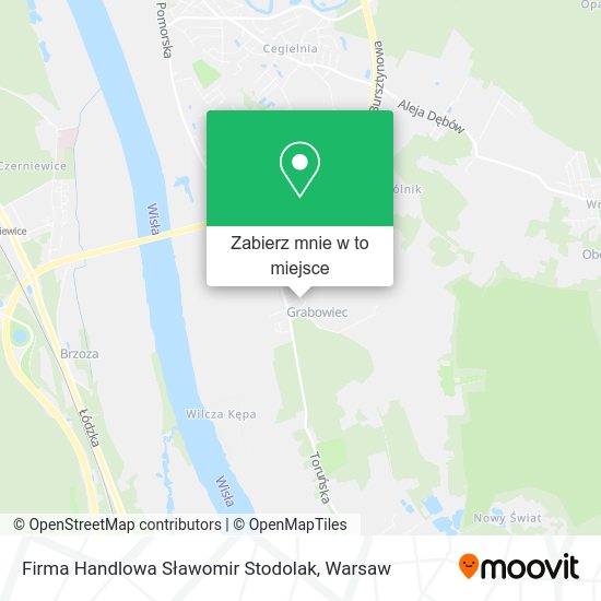 Mapa Firma Handlowa Sławomir Stodolak