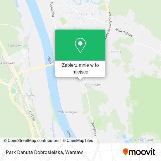 Mapa Park Danuta Dobrosielska