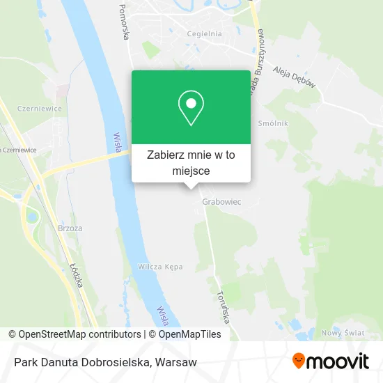 Mapa Park Danuta Dobrosielska