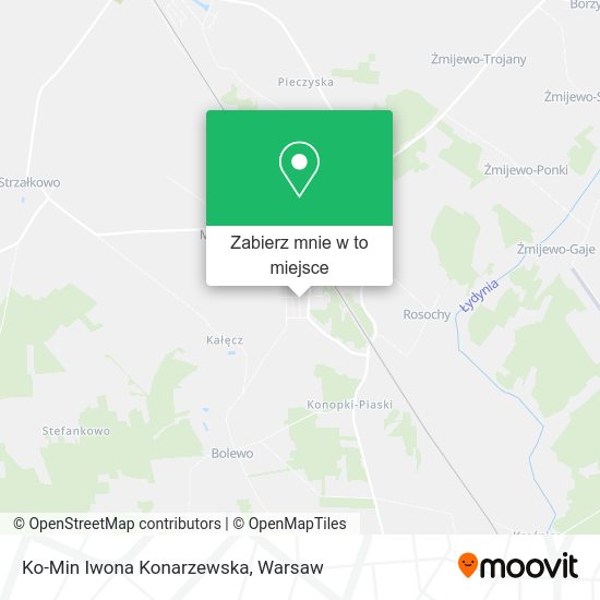 Mapa Ko-Min Iwona Konarzewska