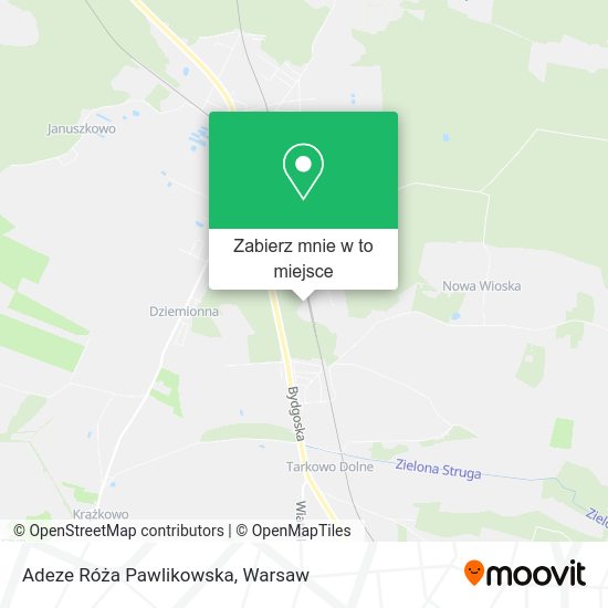 Mapa Adeze Róża Pawlikowska