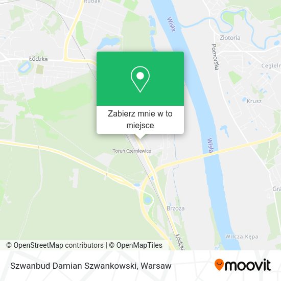 Mapa Szwanbud Damian Szwankowski