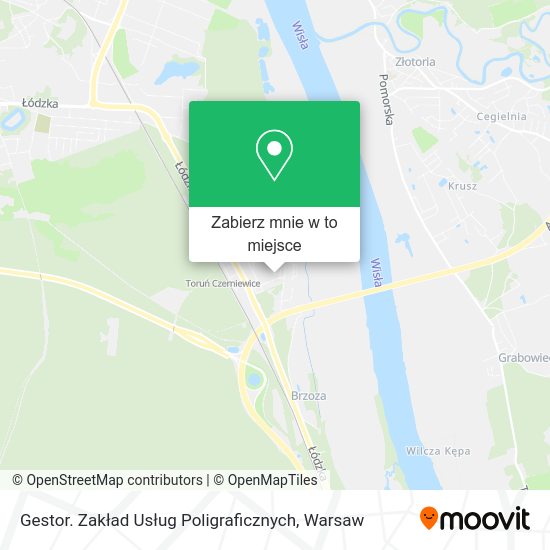 Mapa Gestor. Zakład Usług Poligraficznych