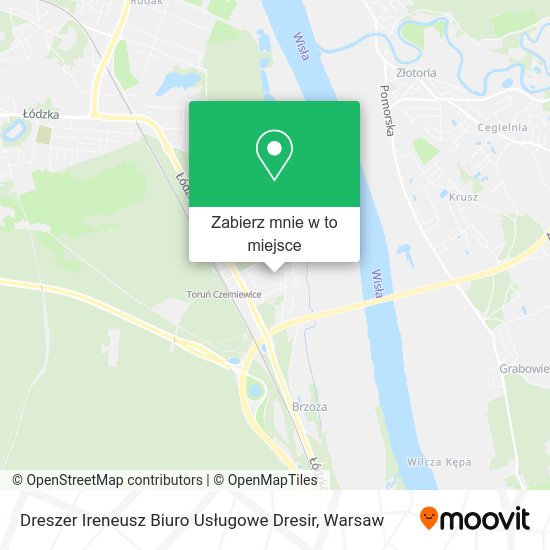 Mapa Dreszer Ireneusz Biuro Usługowe Dresir