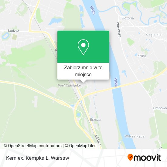 Mapa Kemlex. Kempka Ł