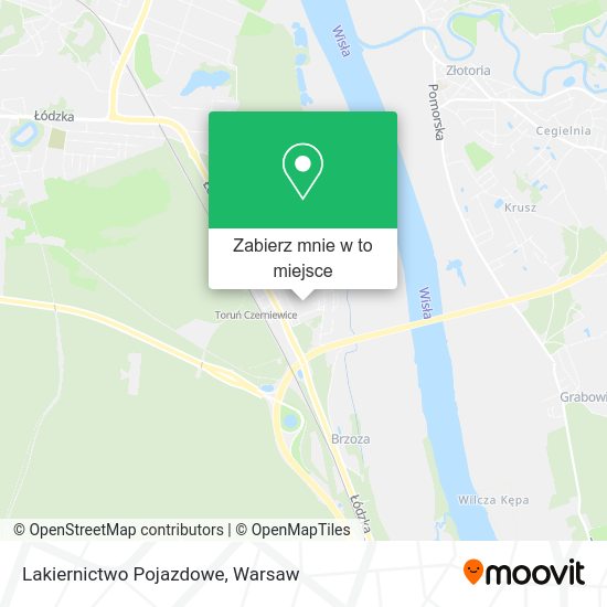 Mapa Lakiernictwo Pojazdowe