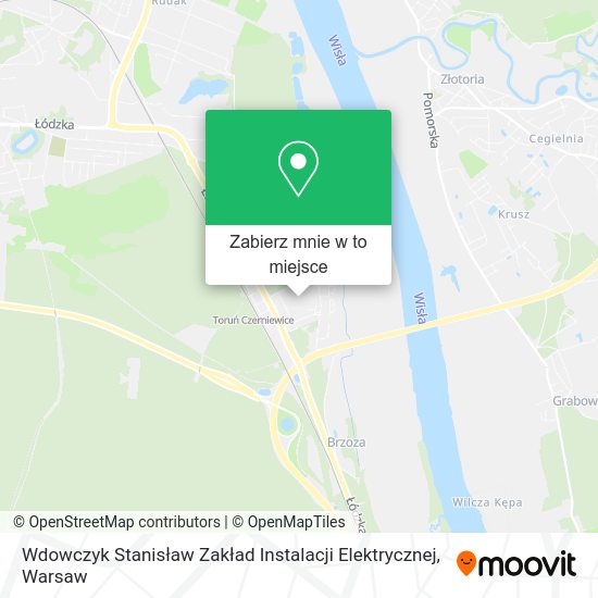 Mapa Wdowczyk Stanisław Zakład Instalacji Elektrycznej