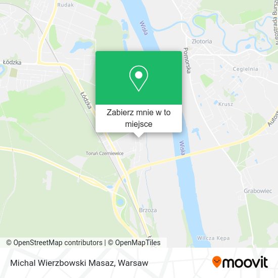 Mapa Michal Wierzbowski Masaz