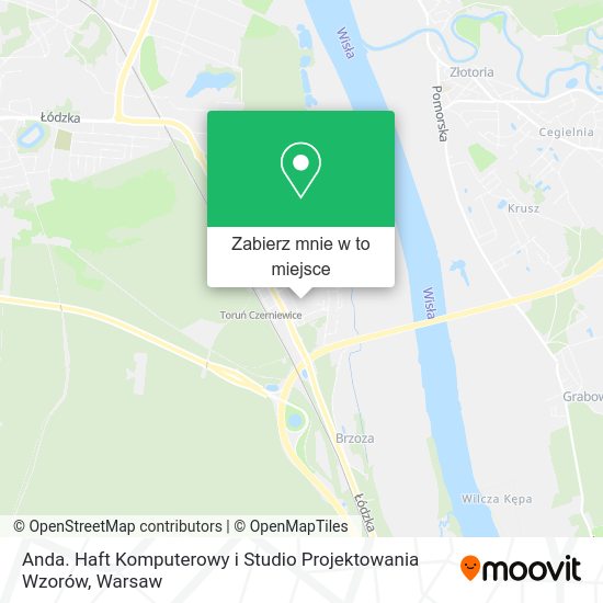 Mapa Anda. Haft Komputerowy i Studio Projektowania Wzorów