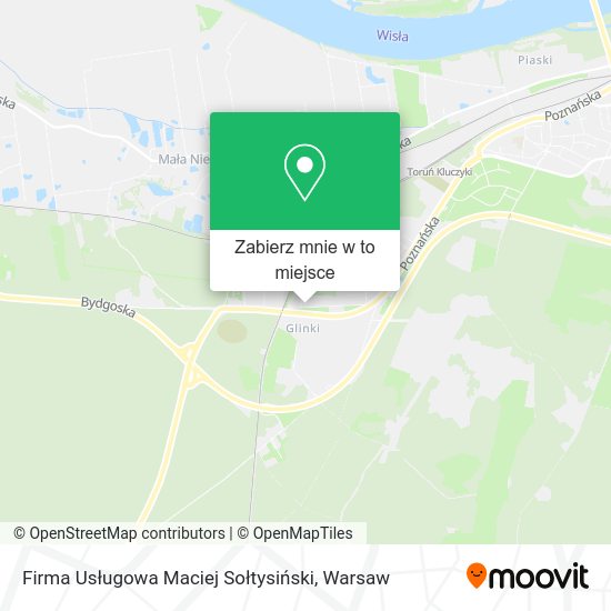 Mapa Firma Usługowa Maciej Sołtysiński