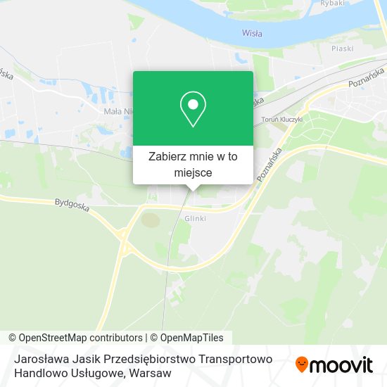 Mapa Jarosława Jasik Przedsiębiorstwo Transportowo Handlowo Usługowe