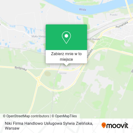 Mapa Niki Firma Handlowo Usługowa Sylwia Zielińska