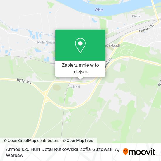 Mapa Armex s.c. Hurt Detal Rutkowska Zofia Guzowski A