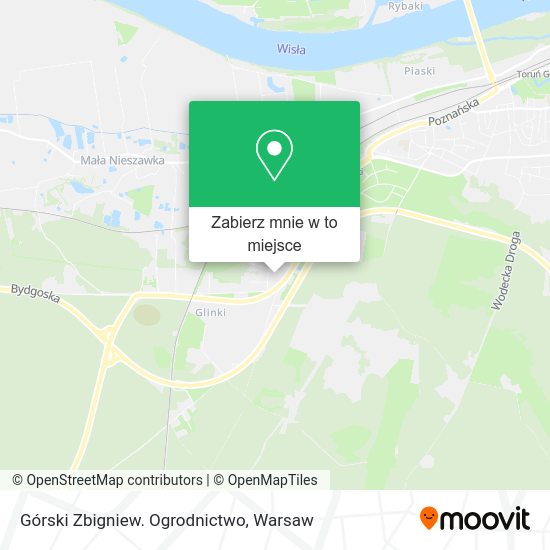 Mapa Górski Zbigniew. Ogrodnictwo