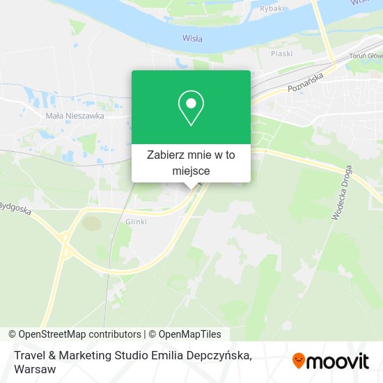 Mapa Travel & Marketing Studio Emilia Depczyńska