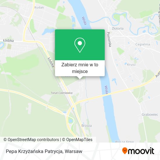 Mapa Pepa Krzyżańska Patrycja