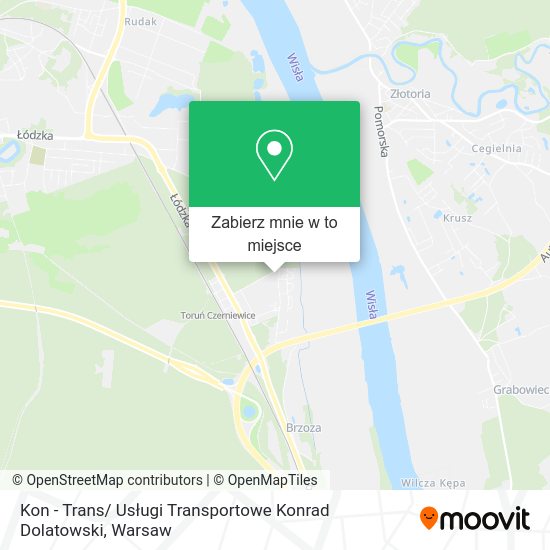 Mapa Kon - Trans/ Usługi Transportowe Konrad Dolatowski