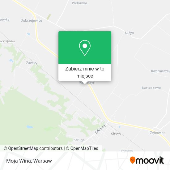 Mapa Moja Wina