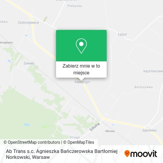 Mapa Ab Trans s.c. Agnieszka Bańczerowska Bartłomiej Norkowski