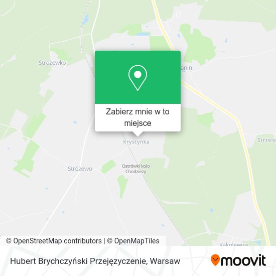 Mapa Hubert Brychczyński Przejęzyczenie