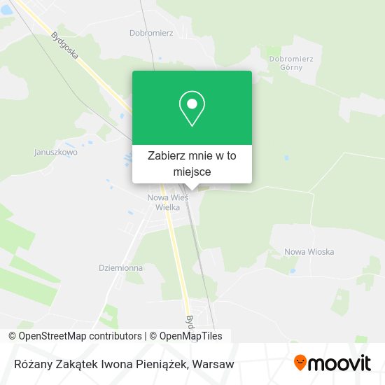 Mapa Różany Zakątek Iwona Pieniążek