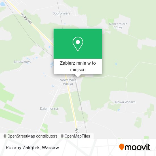 Mapa Różany Zakątek