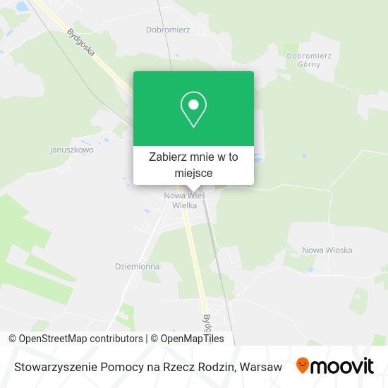 Mapa Stowarzyszenie Pomocy na Rzecz Rodzin