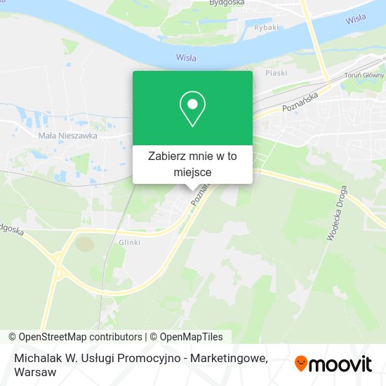 Mapa Michalak W. Usługi Promocyjno - Marketingowe