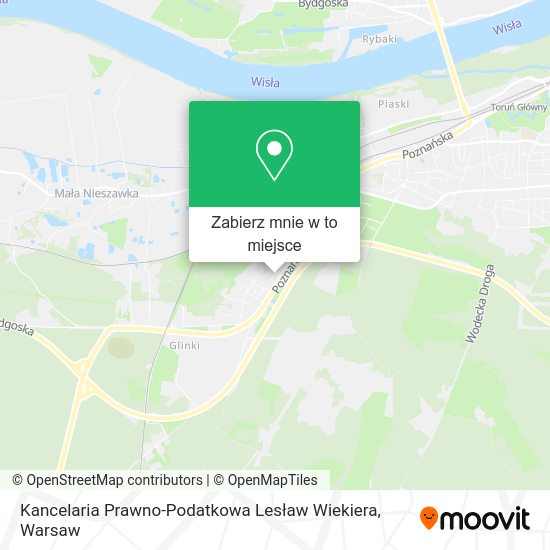 Mapa Kancelaria Prawno-Podatkowa Lesław Wiekiera