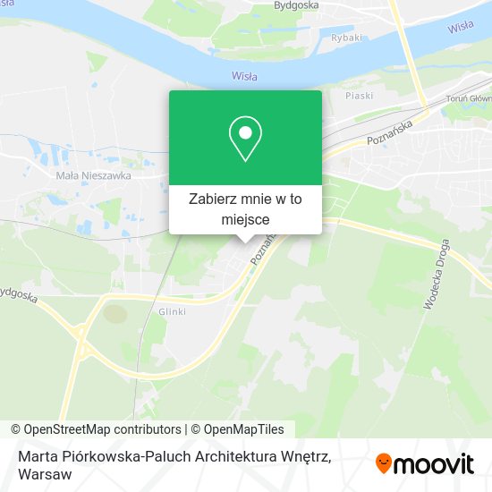 Mapa Marta Piórkowska-Paluch Architektura Wnętrz