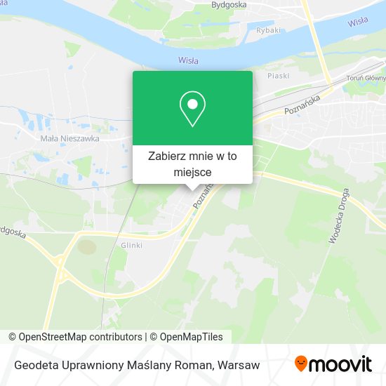 Mapa Geodeta Uprawniony Maślany Roman