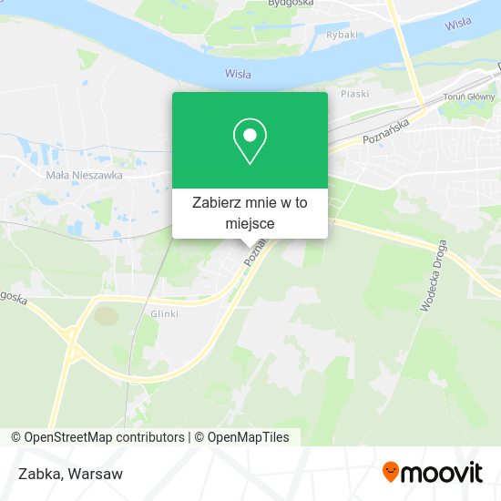 Mapa Zabka