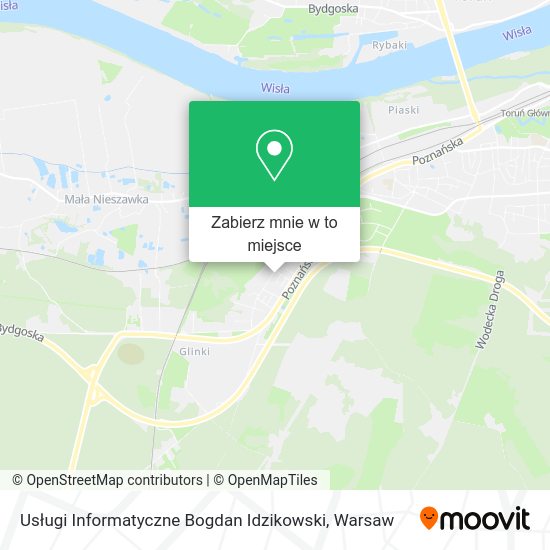 Mapa Usługi Informatyczne Bogdan Idzikowski