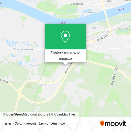 Mapa Artur Zawistowski Amex