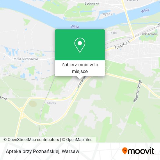 Mapa Apteka przy Poznańskiej