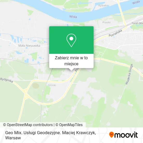 Mapa Geo Mix. Usługi Geodezyjne. Maciej Krawczyk