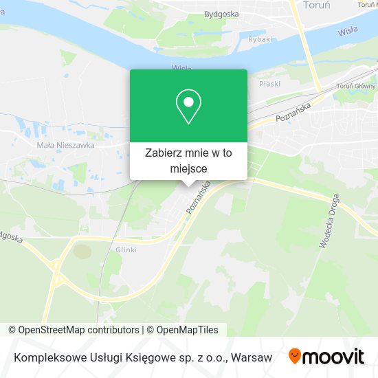 Mapa Kompleksowe Usługi Księgowe sp. z o.o.