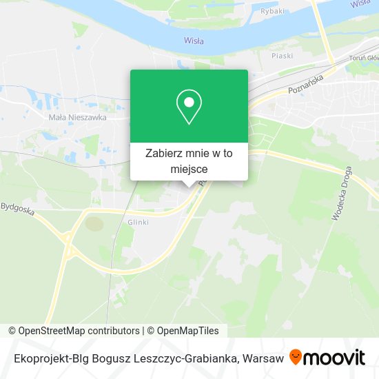 Mapa Ekoprojekt-Blg Bogusz Leszczyc-Grabianka