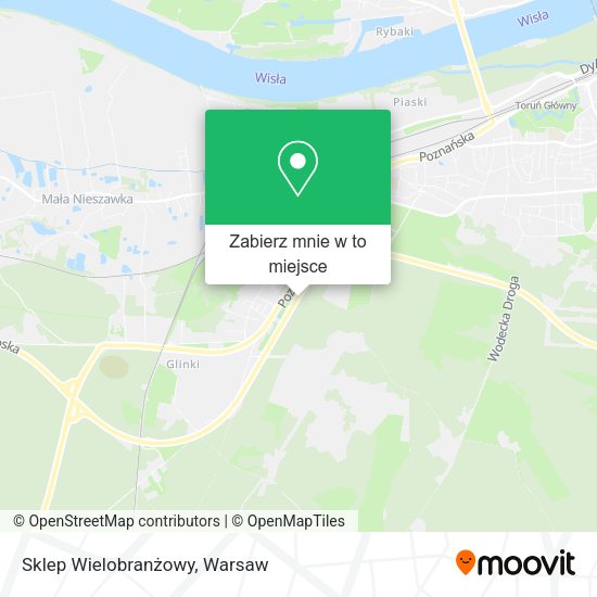 Mapa Sklep Wielobranżowy