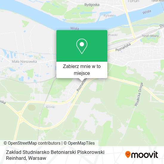 Mapa Zakład Studniarsko Betoniarski Piskorowski Reinhard