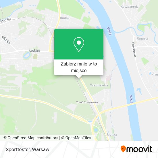 Mapa Sporttester