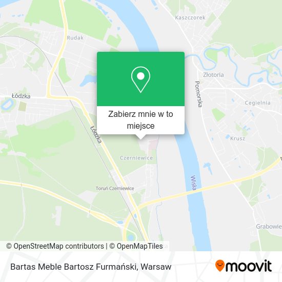 Mapa Bartas Meble Bartosz Furmański