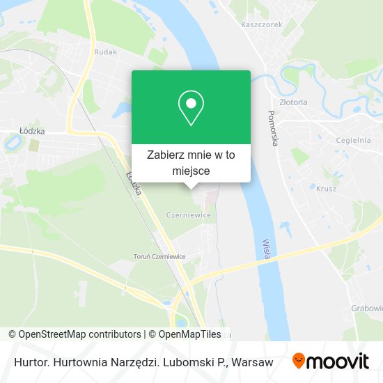 Mapa Hurtor. Hurtownia Narzędzi. Lubomski P.