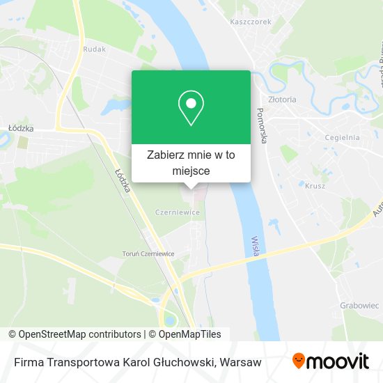 Mapa Firma Transportowa Karol Głuchowski