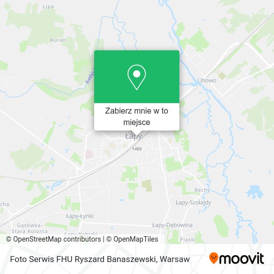 Mapa Foto Serwis FHU Ryszard Banaszewski